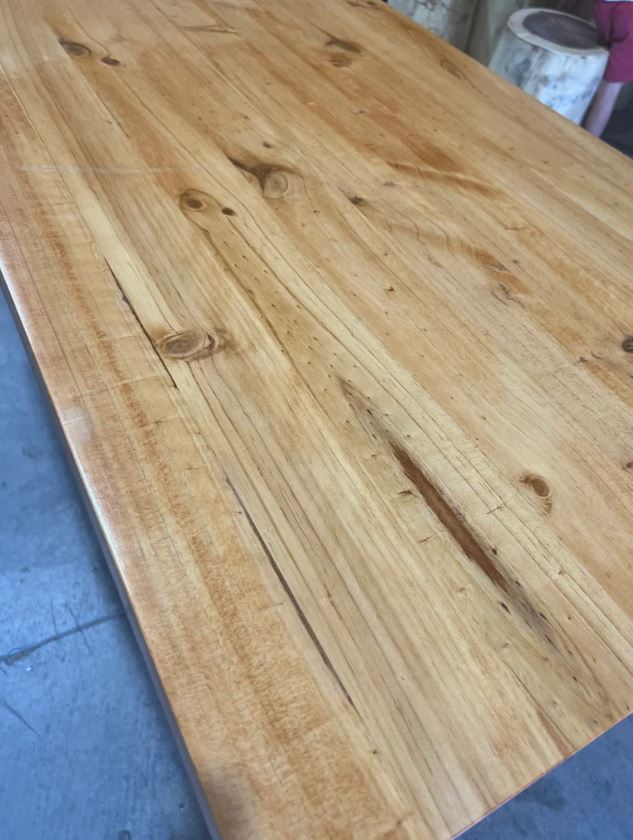 Boho Wood Dining Table