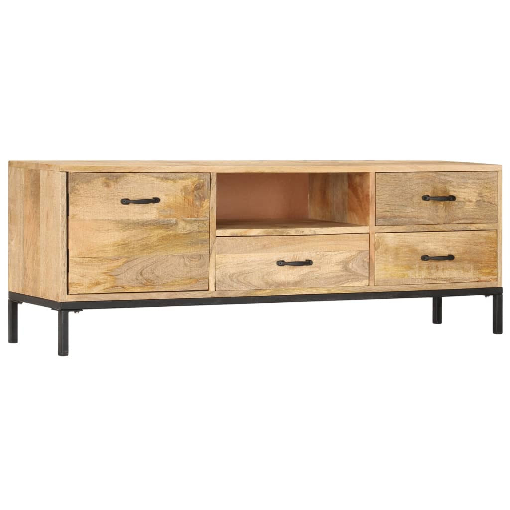 TV Cabinet Solid Mango Wood