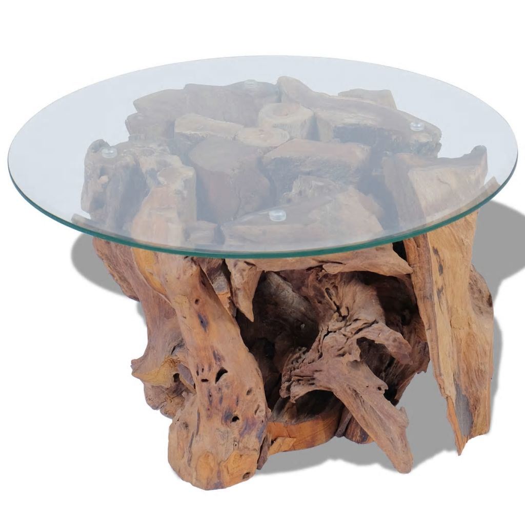 Teak Driftwood Coffee Table