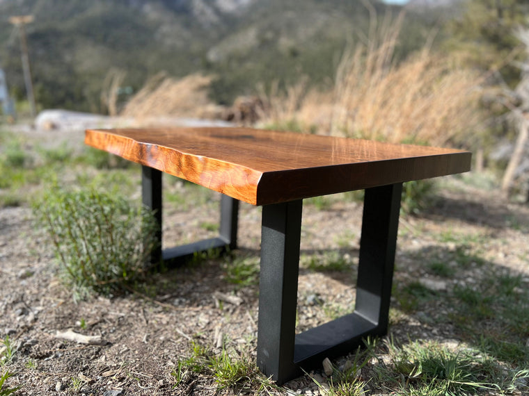 Live Edge Wood Coffee Table